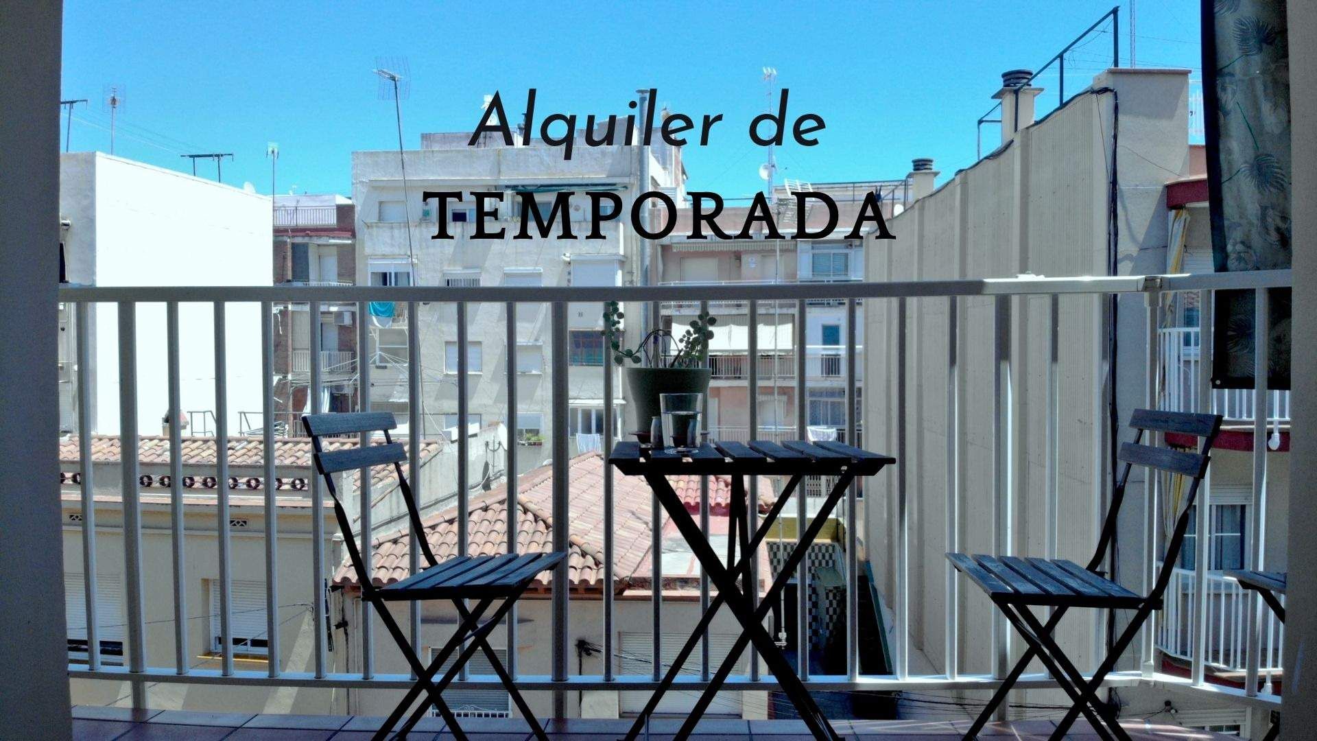 Terrace of Flat to rent in Cornellà de Llobregat  with Air Conditioner, Heating and Balcony