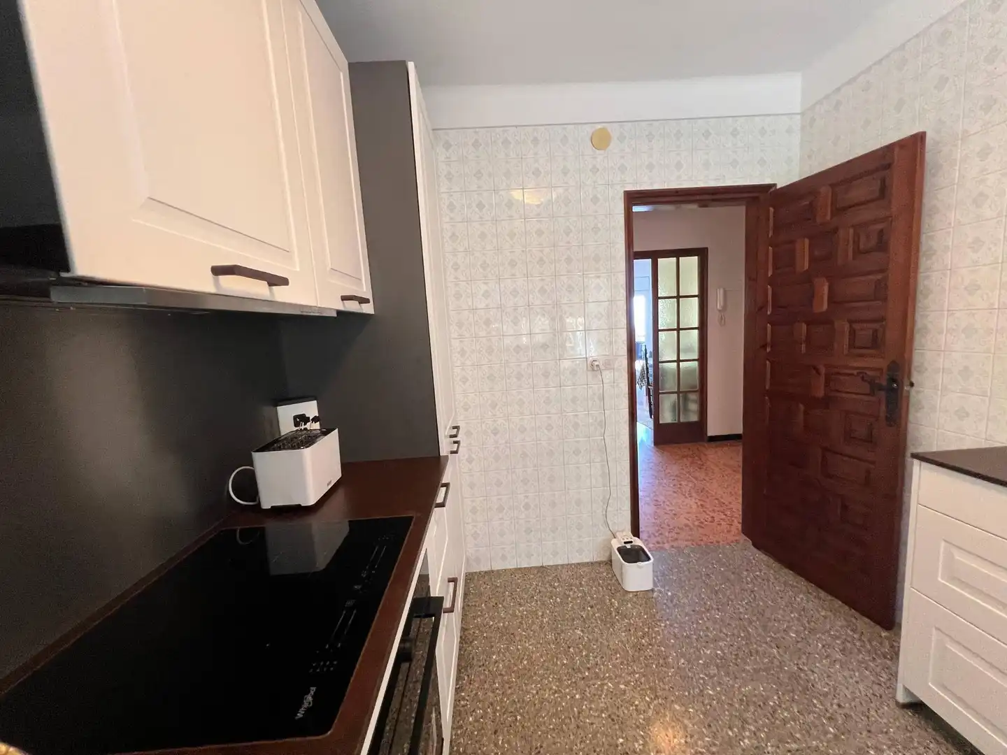 Kitchen of Flat for sale in Roses  with Terrace and Furnished