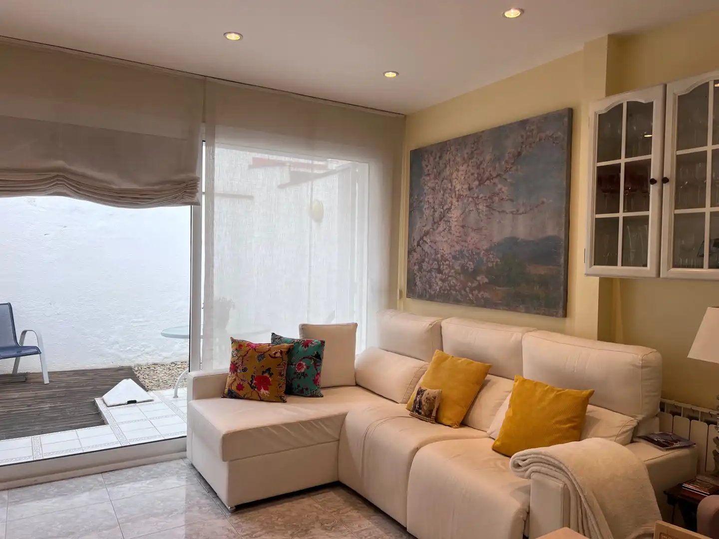 Sala de estar de Casa o chalet en venta en Badalona con Aire acondicionado, Calefacción y Terraza