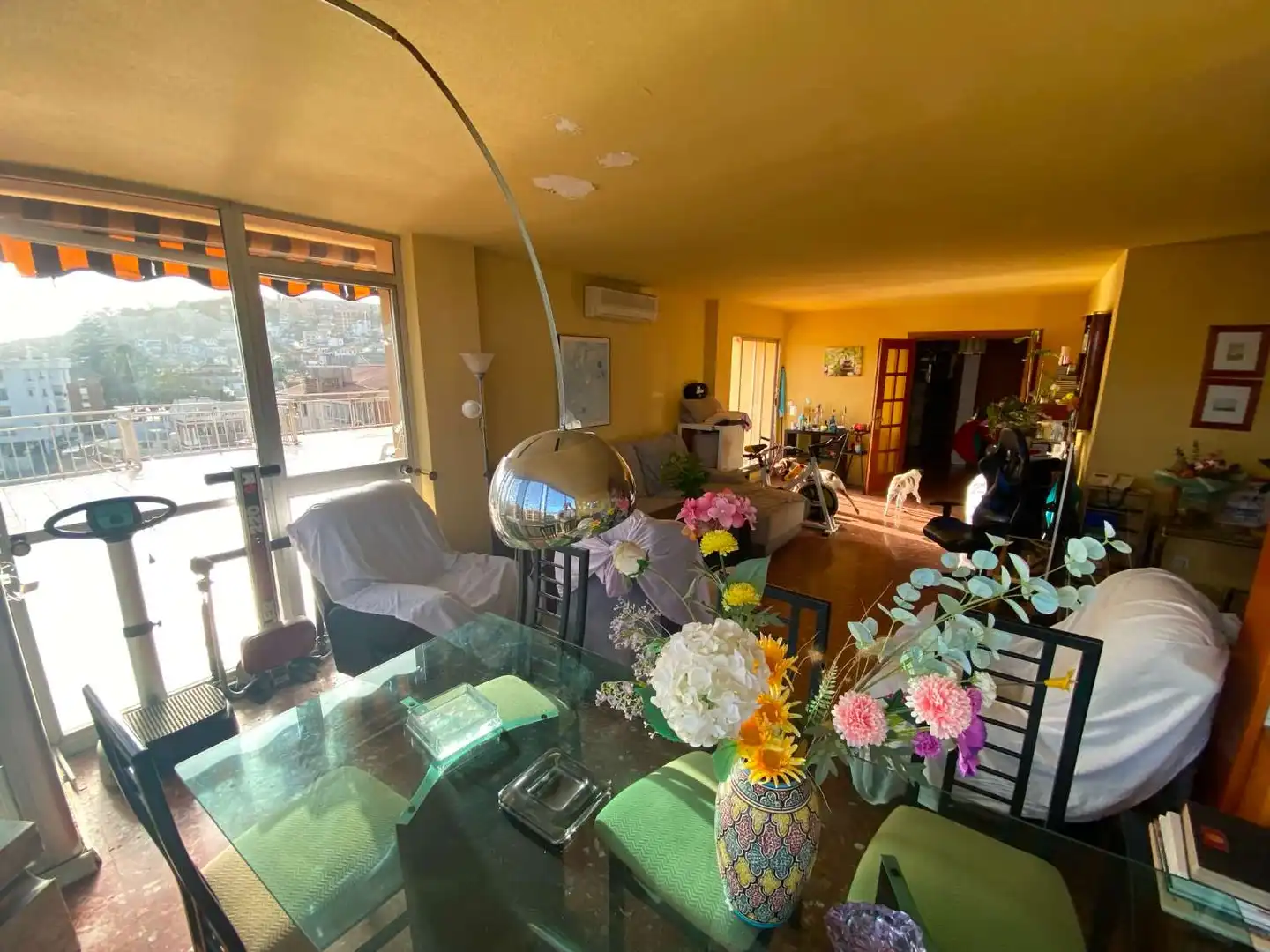 Comedor de Ático en venta en Málaga con Aire acondicionado, Terraza y Piscina