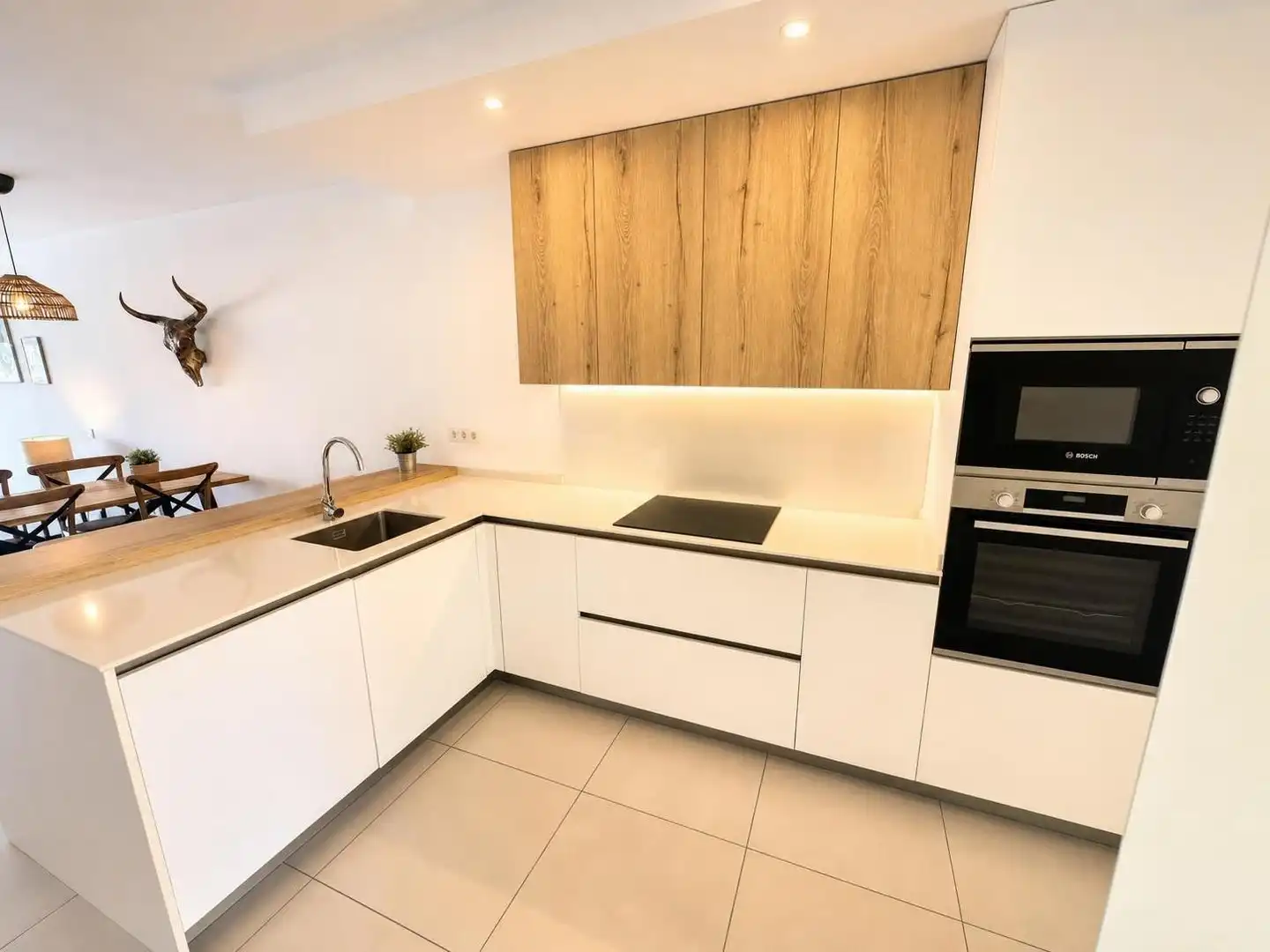 Cocina de Apartamento en venta en Torrequebrada