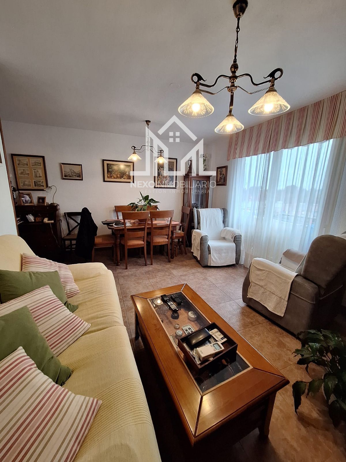 Living room of Flat for sale in  Madrid Capital  with Terrace