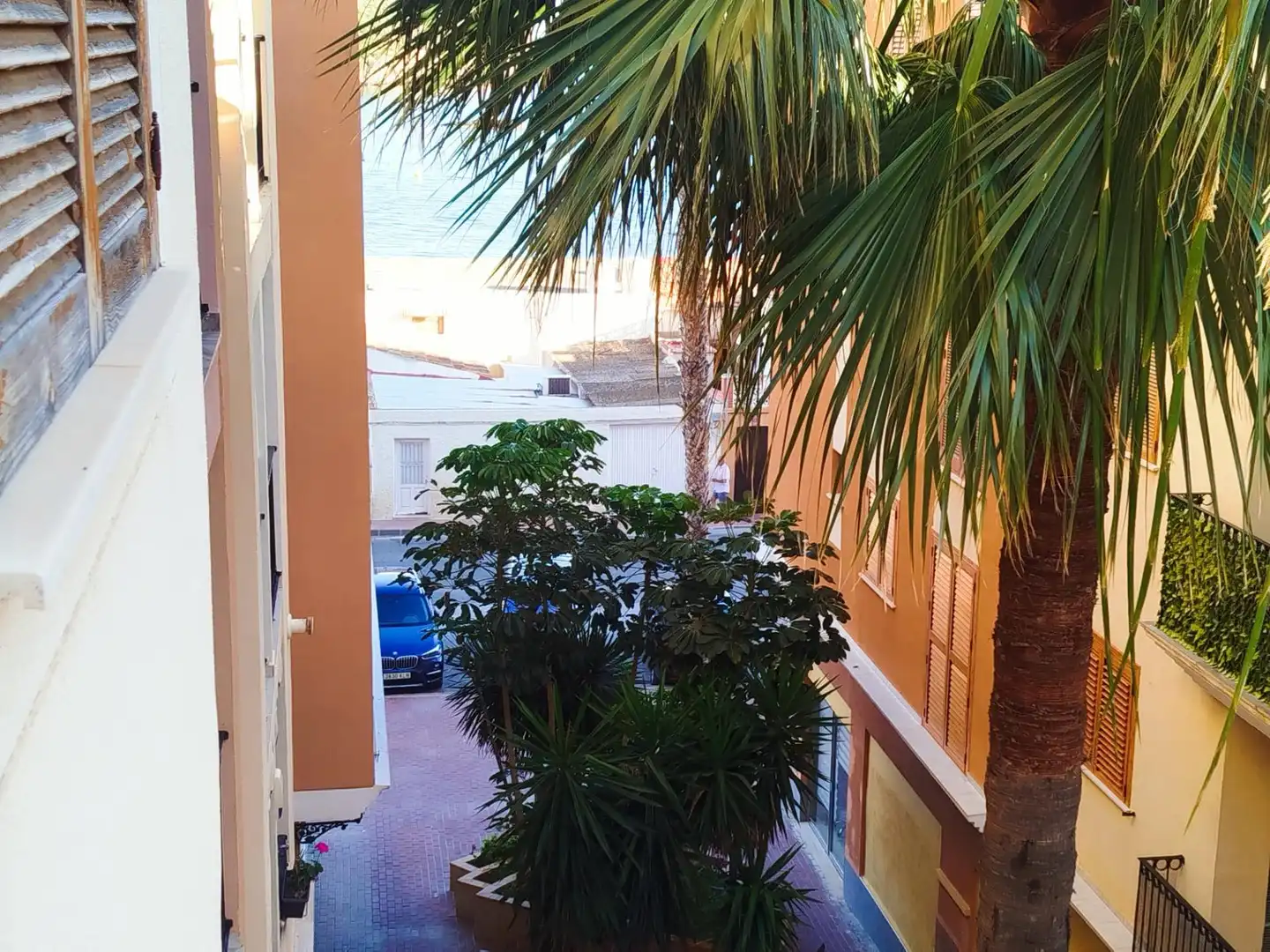 Terrasse von Wohnung zum Verkauf in Mazarrón mit Klimaanlage, Balkon und Gemeinschaftspool