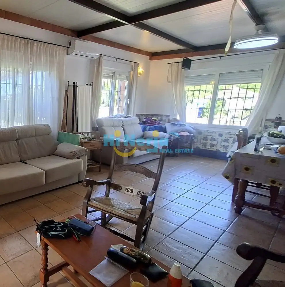 Living room of Houses for rent in Nerja  with Air Conditioner, Heating and Terrace