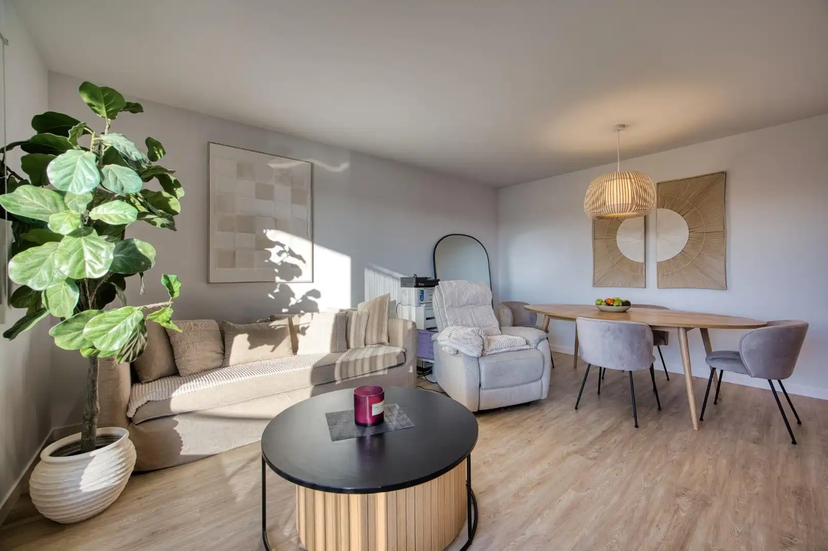 Wohnzimmer von Wohnung zum Verkauf in Alicante / Alacant mit Klimaanlage, Heizung und Terrasse