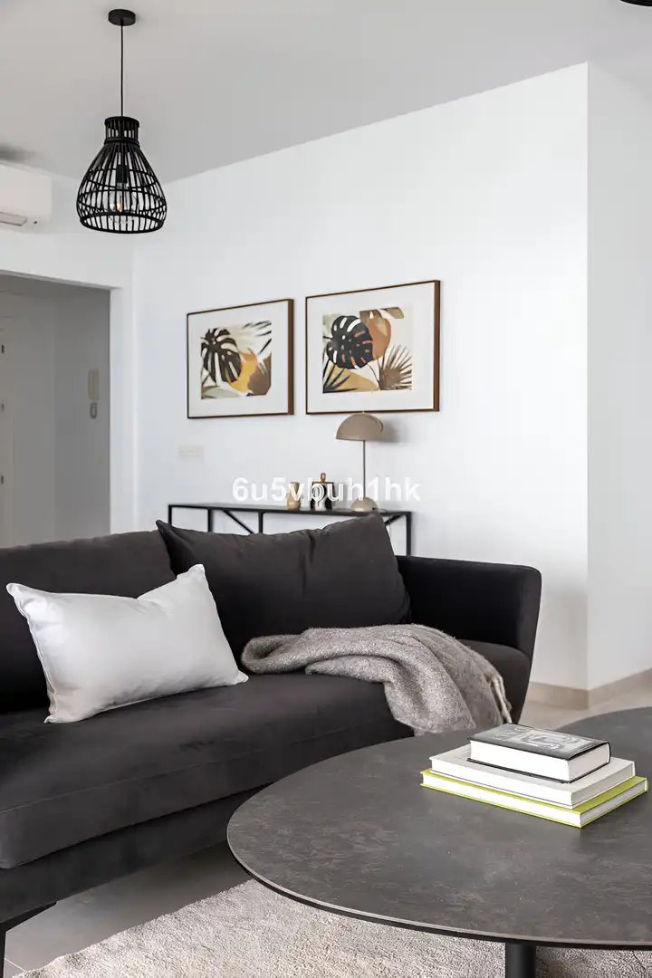 Wohnzimmer von Erdgeschoss zum Verkauf in Málaga mit Klimaanlage, Terrasse und Möbliert