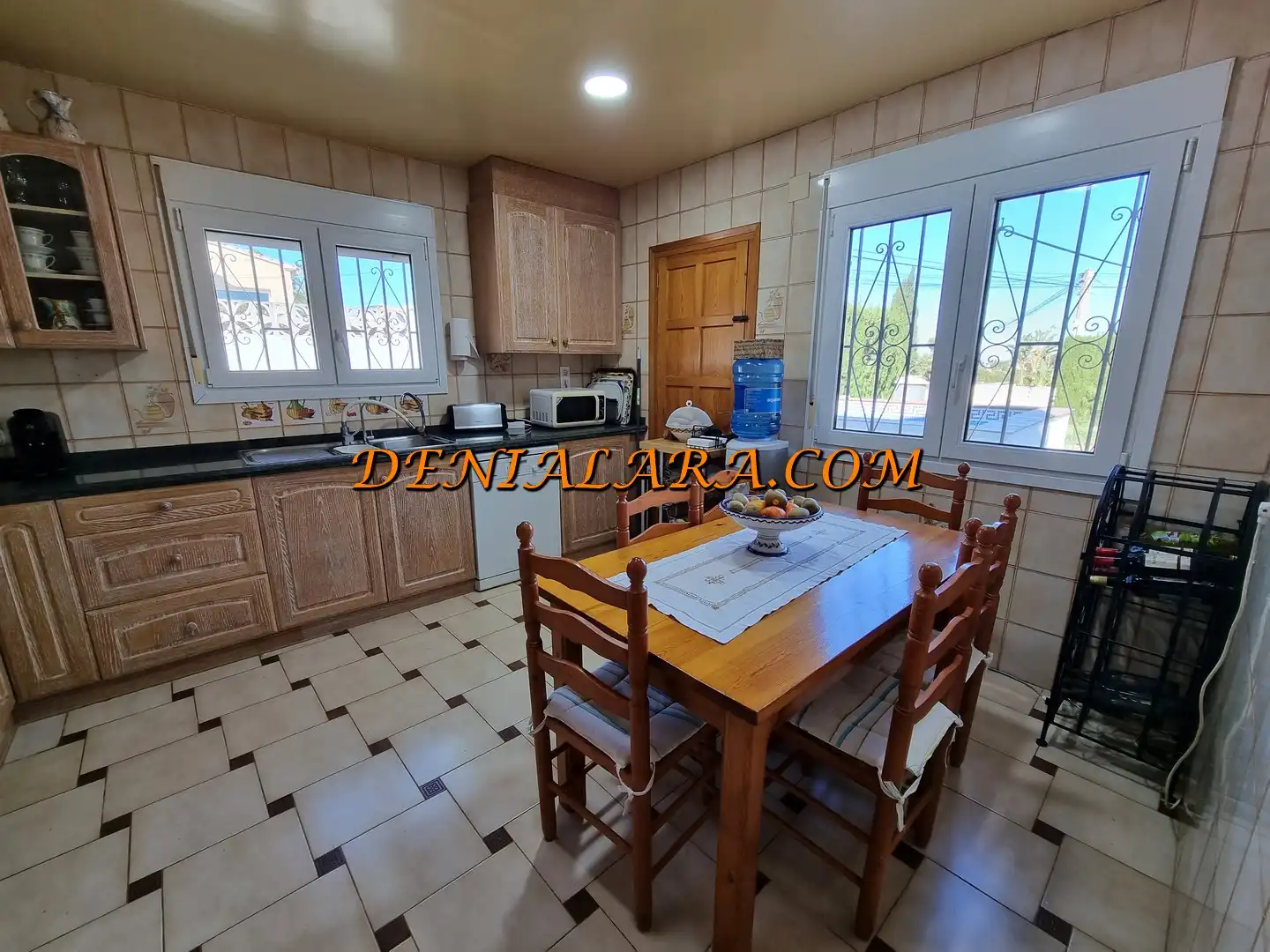 Kitchen of Houses for sale in Dénia  with Air Conditioner, Private garden and Terrace