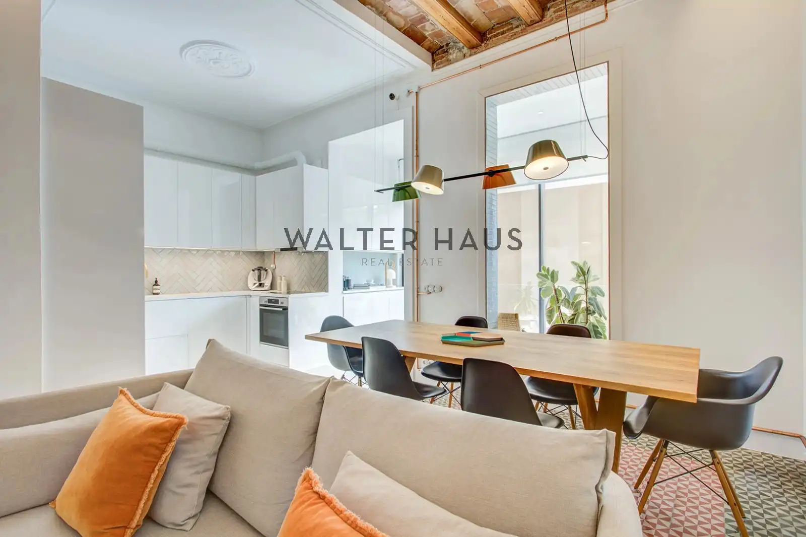Sala de estar de Piso en venta en Barcelona con Aire acondicionado, Calefacción y Balcón
