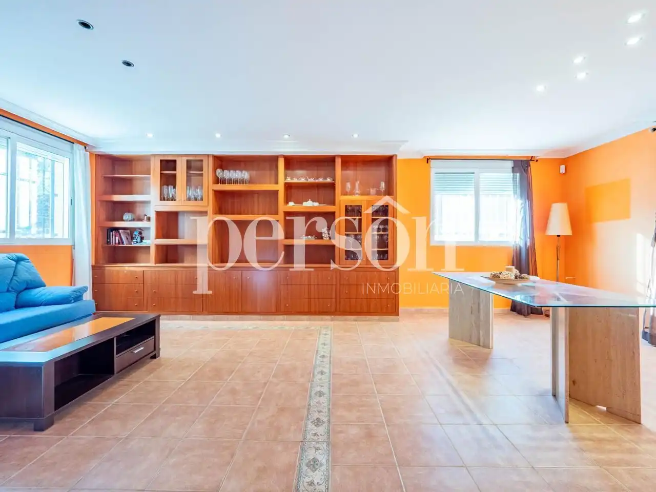 Sala de estar de Casa o chalet en venta en Chiva con Jardín privado, Terraza y Piscina