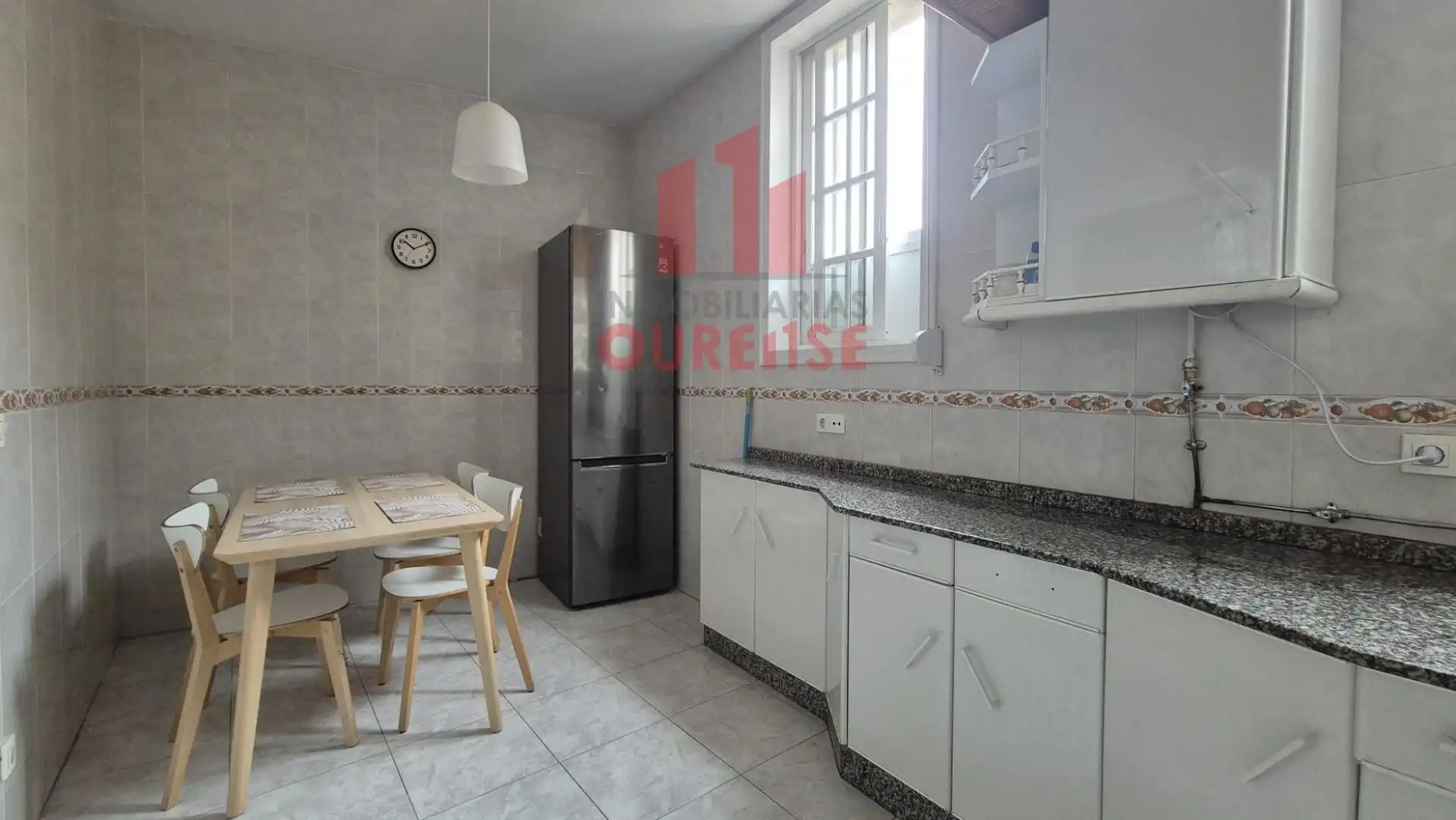 Küche von Wohnung zur untervermieten in Ourense Capital  mit Heizung, Möbliert und Balkon