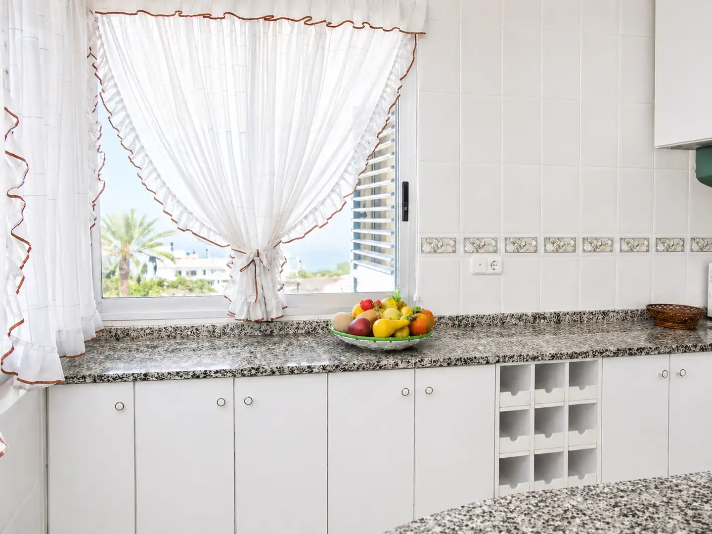Cuina de Apartament de lloguer en Peñíscola / Peníscola amb Calefacció, Terrassa i Moblat
