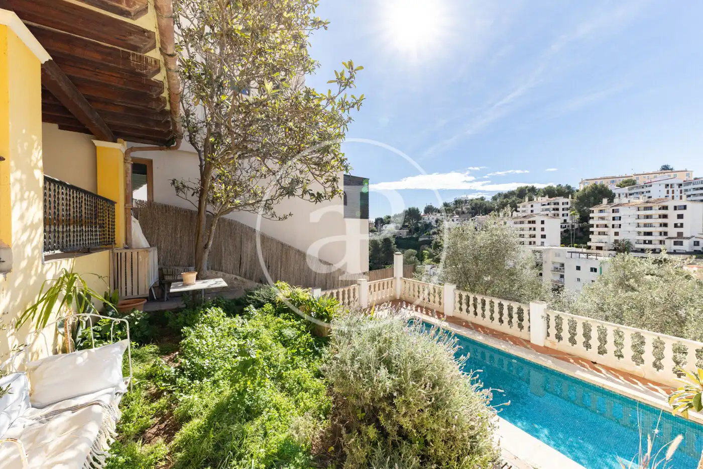 Swimming pool of Houses for sale in  Palma de Mallorca  with Terrace and Swimming Pool