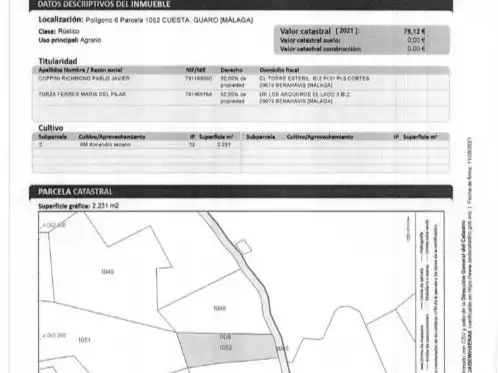 Terreno en venta en Guaro