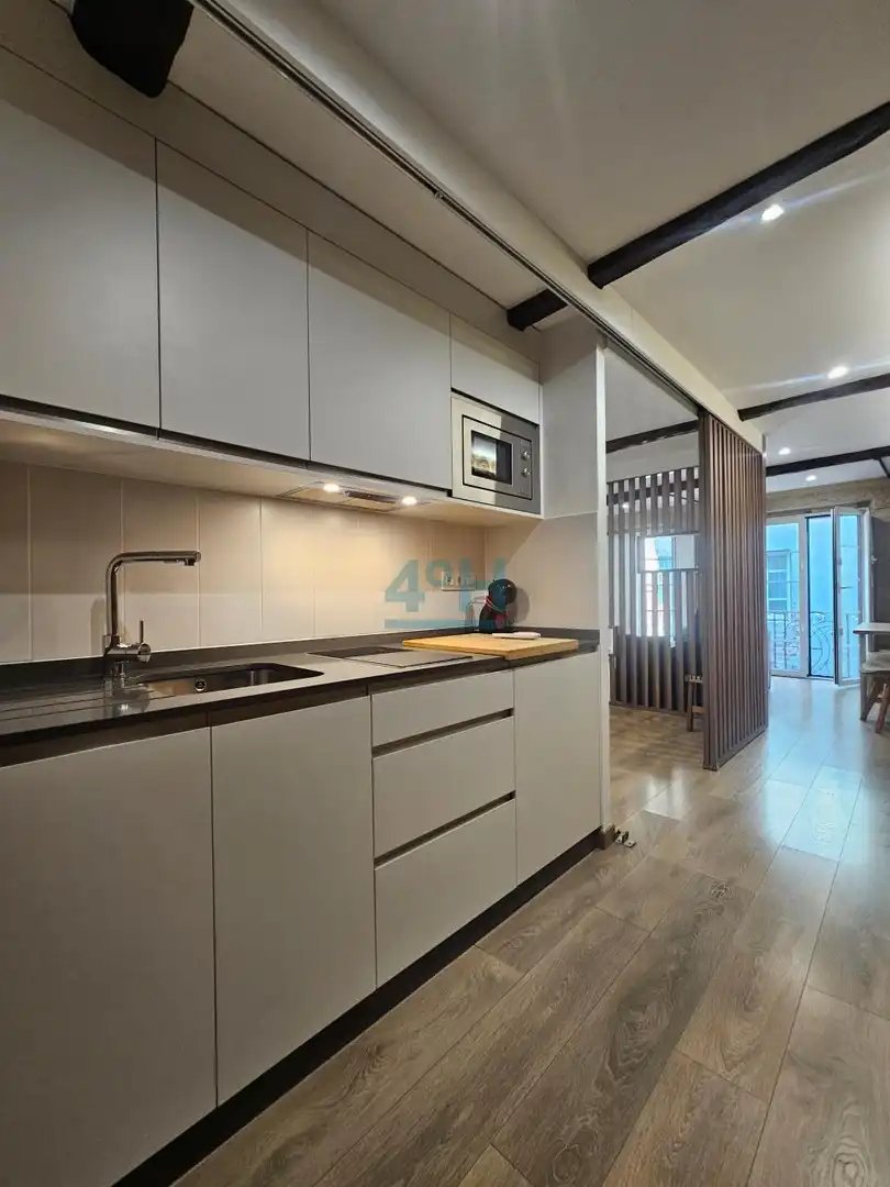 Kitchen of Study for rent in Ourense Capital   with Heating and Balcony