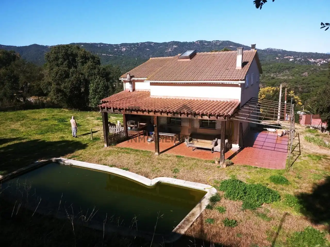 Villa avec piscine à vendre à Tordera pueblo
