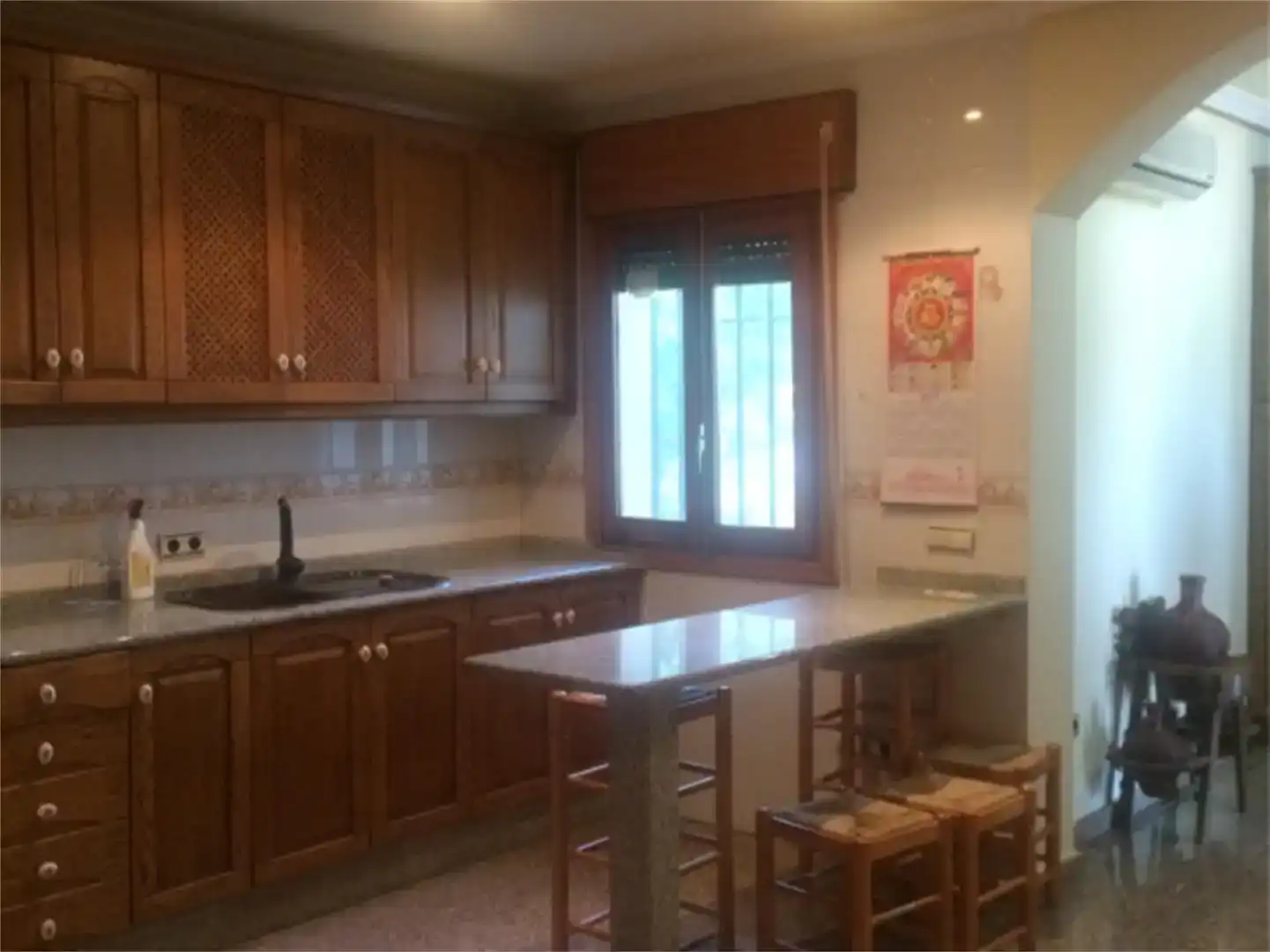 Cocina de Piso en venta en Saucedilla con Aire acondicionado, Jardín privado y Amueblado
