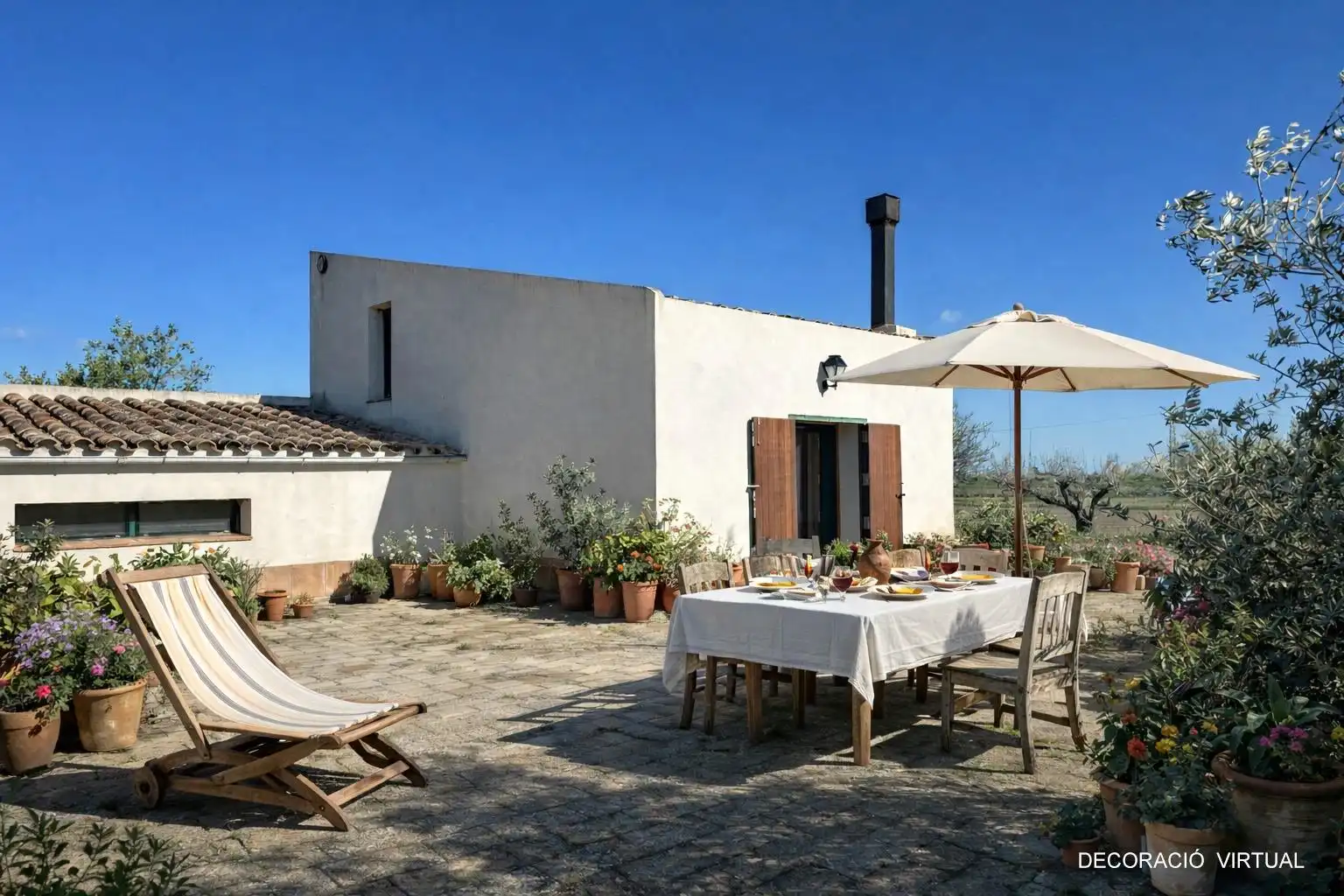 Terraza de Casa o chalet en venta en La Ràpita