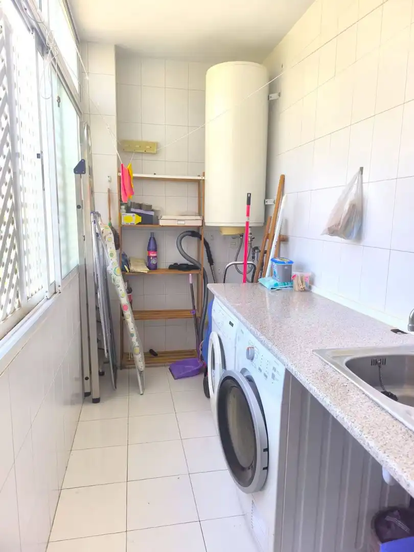 Kitchen of Flat for rent in Marbella  with Private garden, Terrace and Storage room