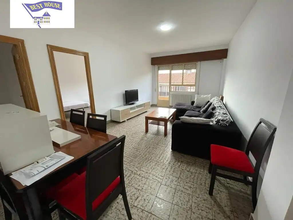 Living room of Flat for share in Albacete  with Heating and Balcony