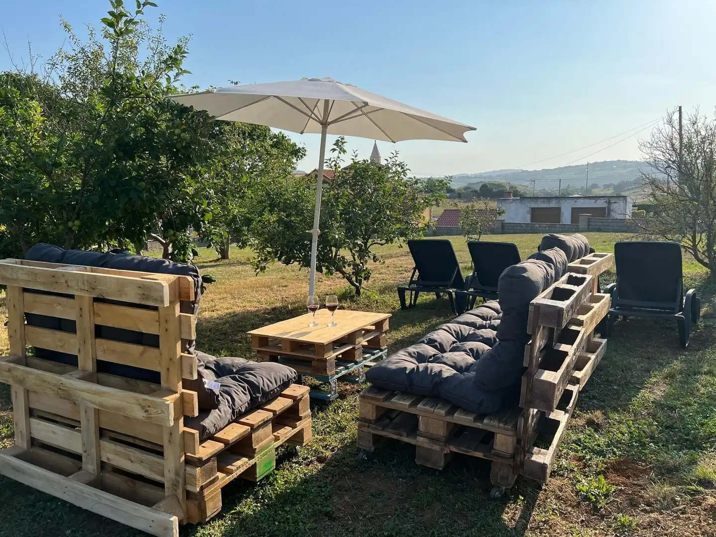 Terraza de Casa o chalet de alquiler en Miengo con Calefacción, Jardín privado y Terraza