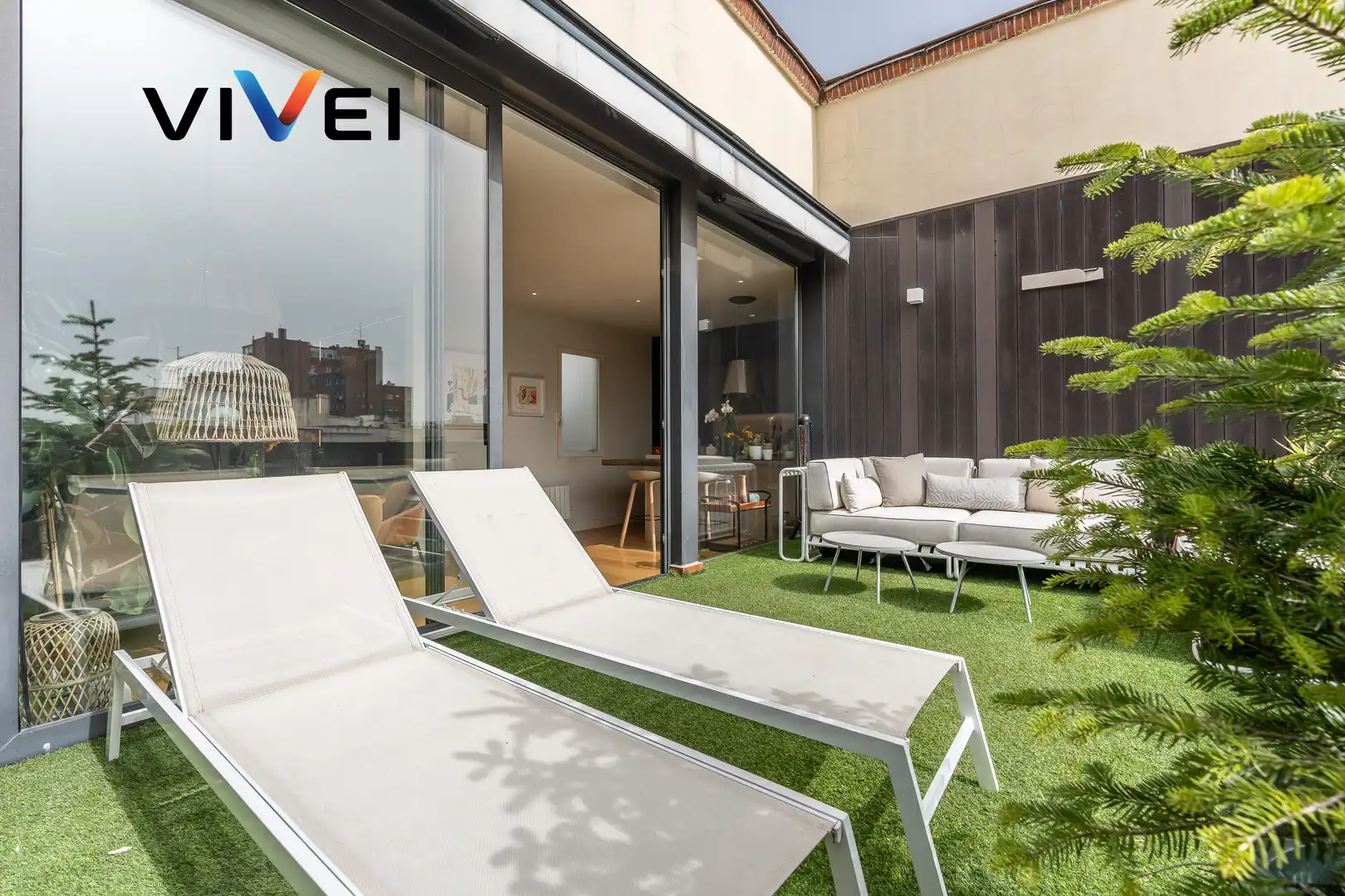 Terrasse von Dachboden zum Verkauf in Madrid mit Klimaanlage, Heizung und Terrasse