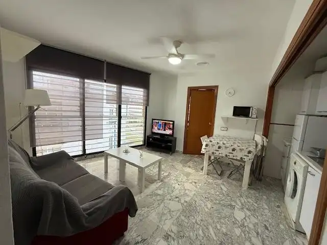 Wohnzimmer von Wohnungen zur Miete in Murcia mit Klimaanlage, Heizung und Terrasse