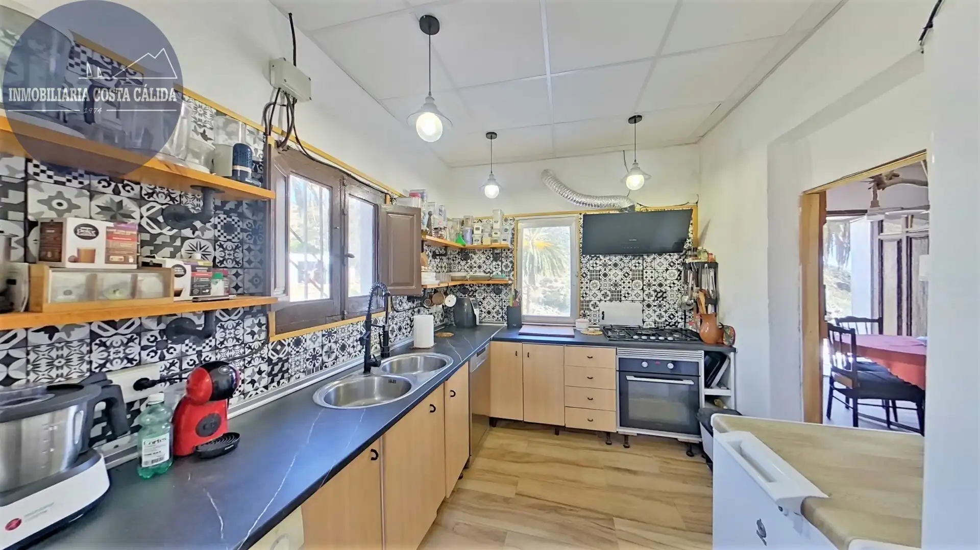 Cocina de Finca rústica en venta en Pulpí con Jardín privado, Terraza y Trastero