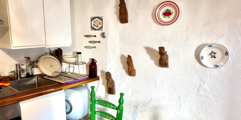 Cuina de Casa o xalet en venda en Riogordo amb Aire condicionat i Terrassa