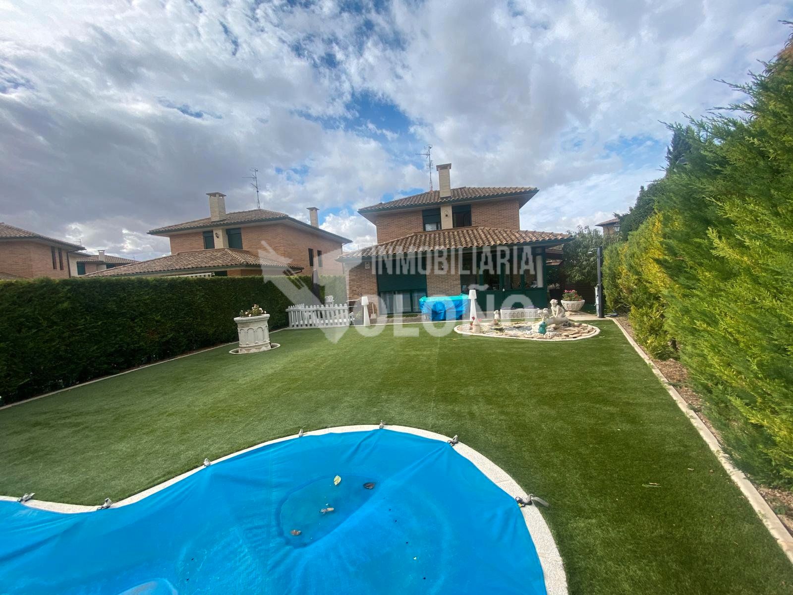 Vista exterior de Casa o chalet en venta en Ollauri con Calefacción, Jardín privado y Terraza