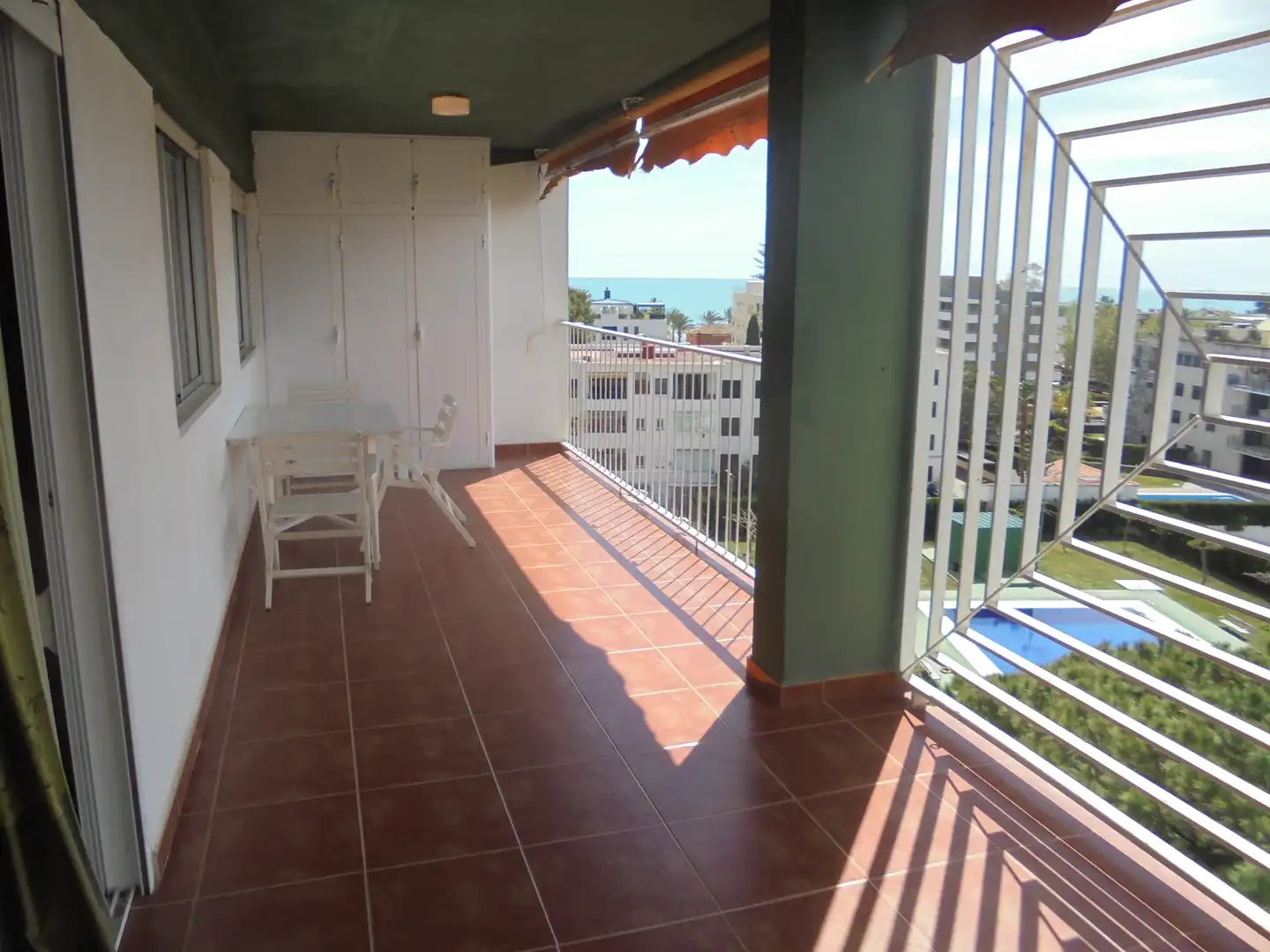Terrasse von Wohnungen zur Miete in Benicasim / Benicàssim mit Privatgarten, Terrasse und Möbliert