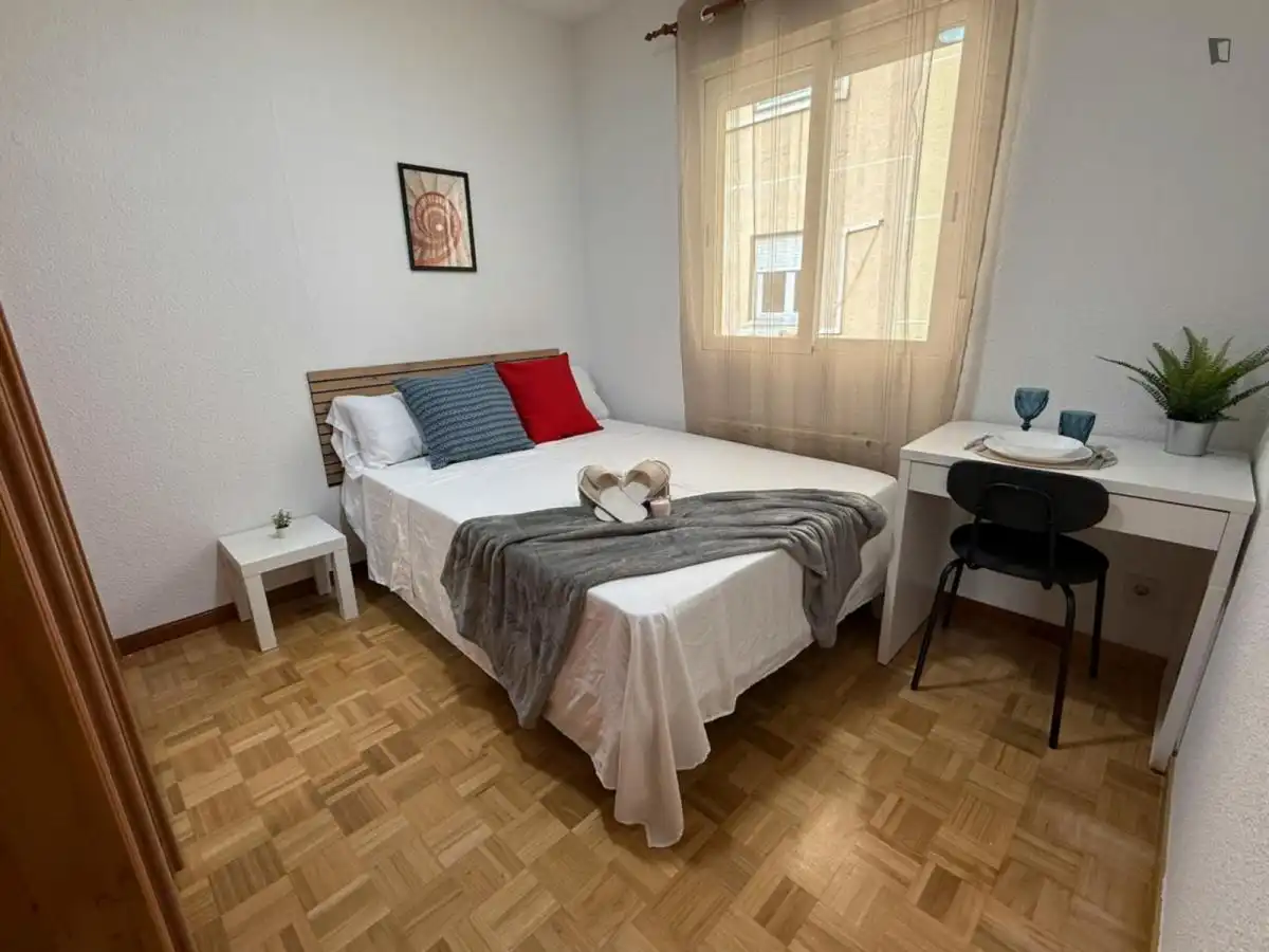 Habitación de Apartamento para compartir en Coslada con Aire acondicionado, Calefacción y Amueblado
