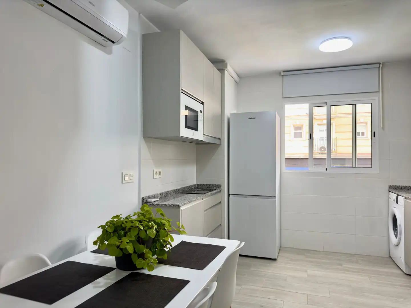 Cocina de Apartamento en venta en Málaga con Aire acondicionado, Parquet y Amueblado