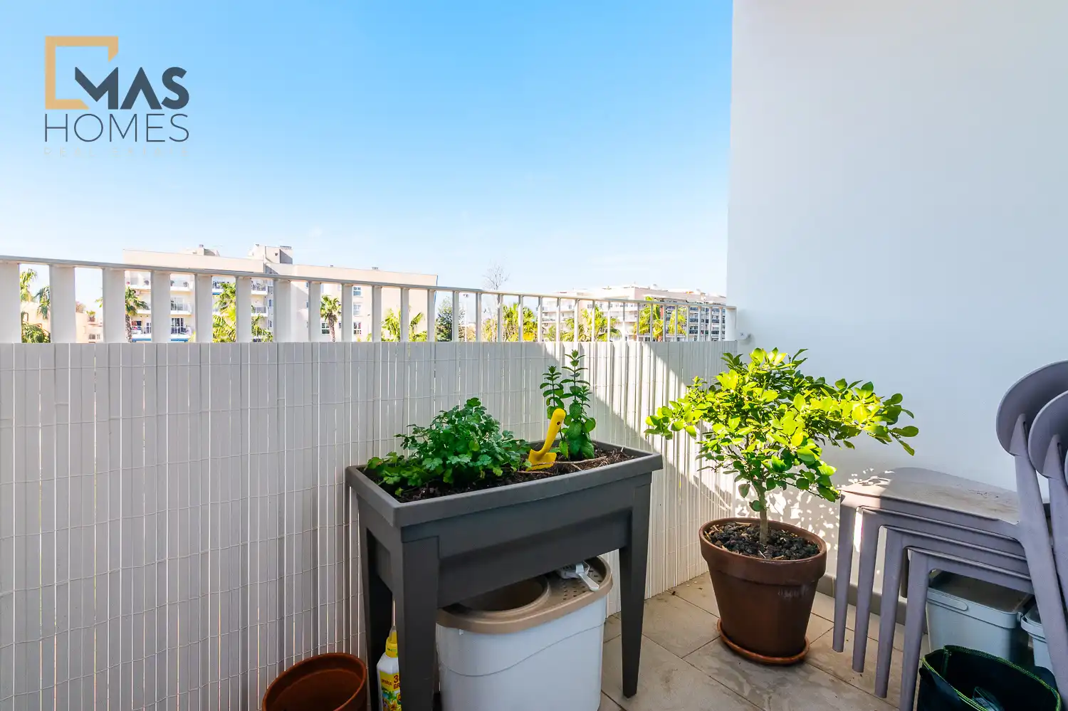 Terraza de Ático en venta en Salou con Aire acondicionado, Calefacción y Jardín privado