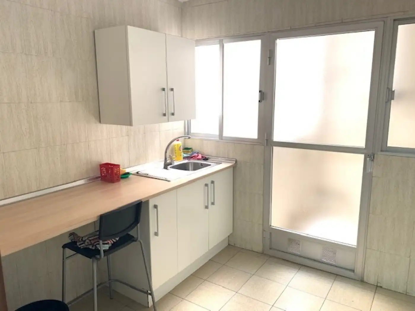 Cocina de Piso de alquiler en Murcia con Terraza, Amueblado y Balcón