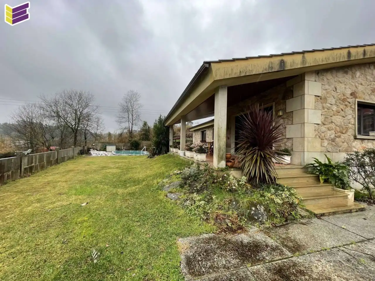 Jardín de Casa o chalet en venta en Salceda de Caselas con Calefacción, Terraza y Piscina