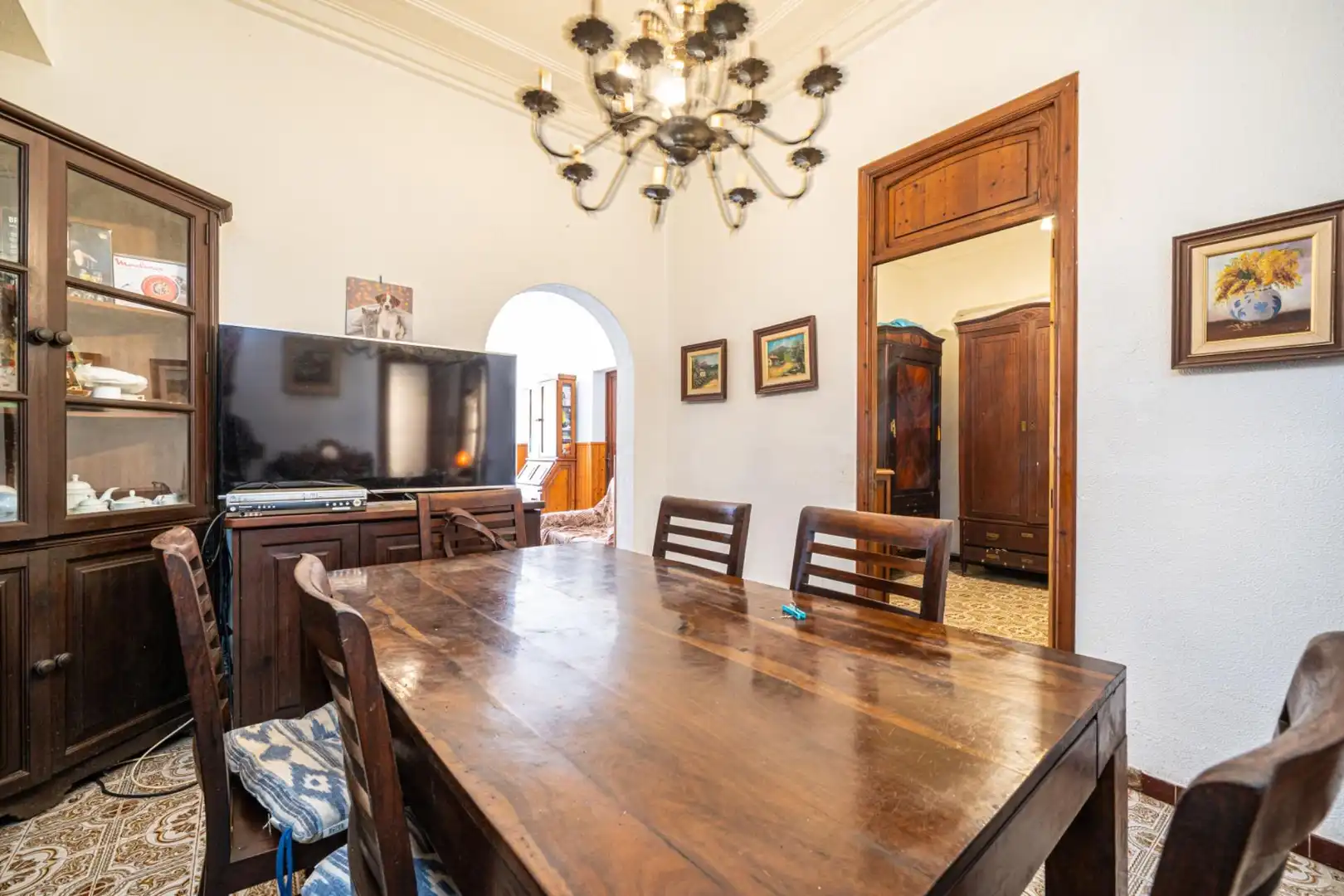 Esszimmer von Erdgeschoss zum Verkauf in Inca mit Terrasse und Balkon