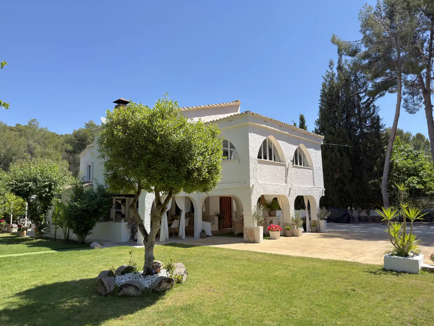 Jardí de Casa o xalet en venda en Náquera amb Aire condicionat, Jardí privat i Terrassa