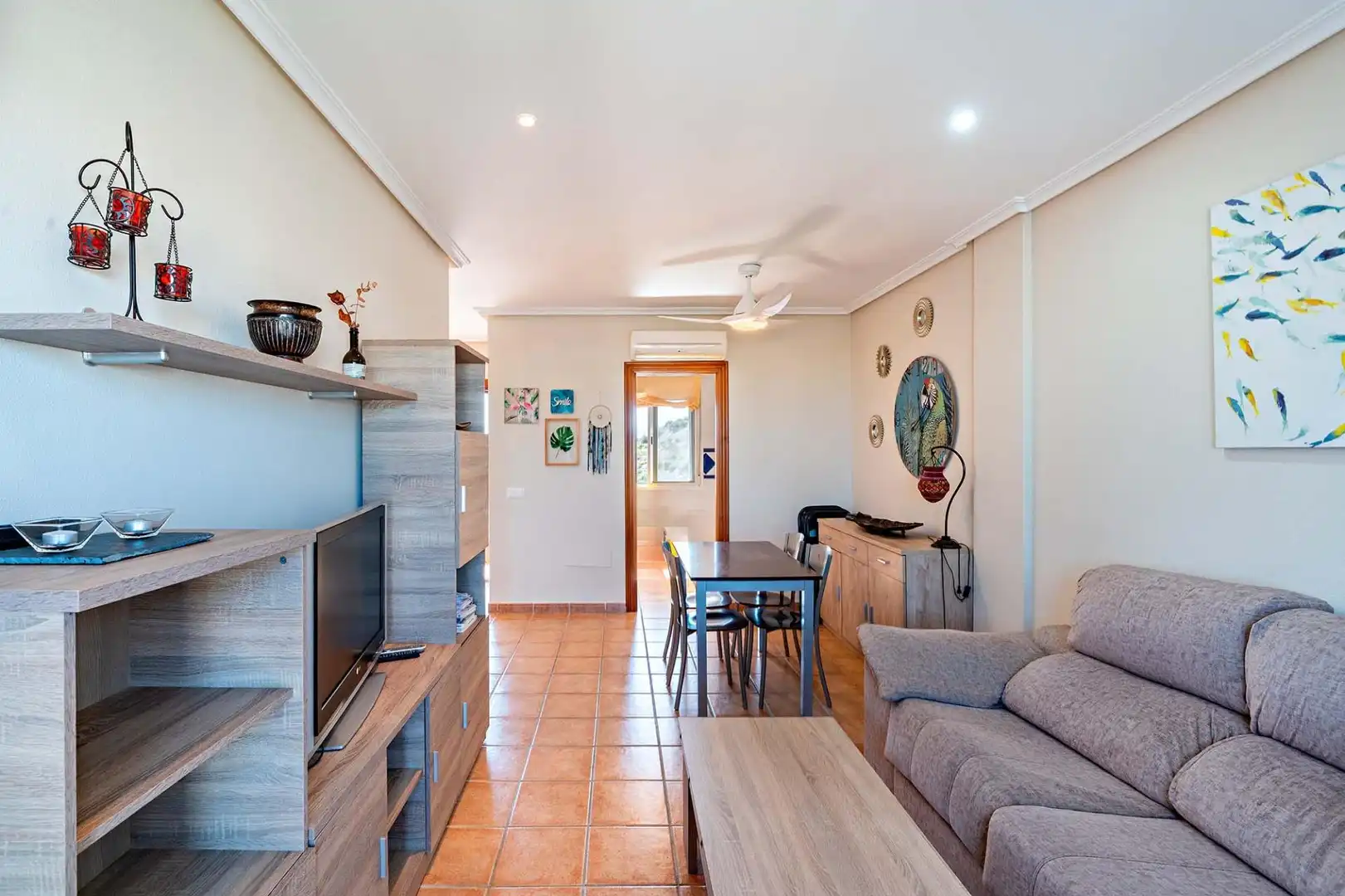 Living room of Attic for sale in Vera  with Air Conditioner, Heating and Private garden