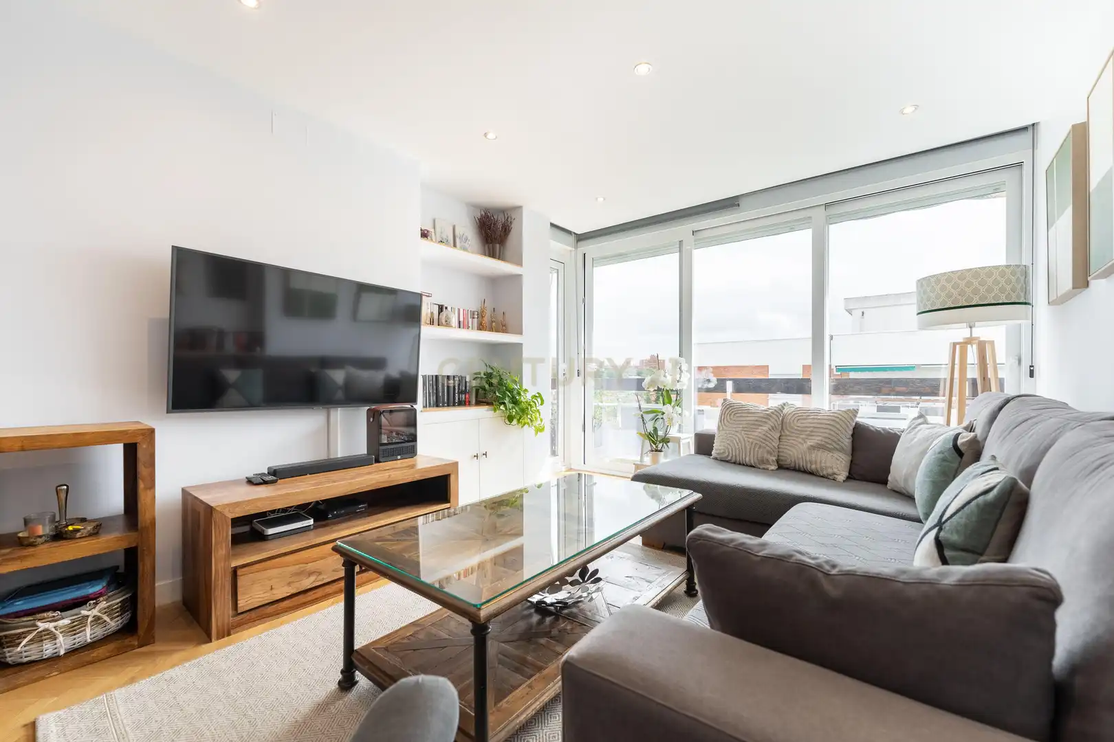 Sala d'estar de Apartament en venda en Madrid amb Aire condicionat, Traster i Forn