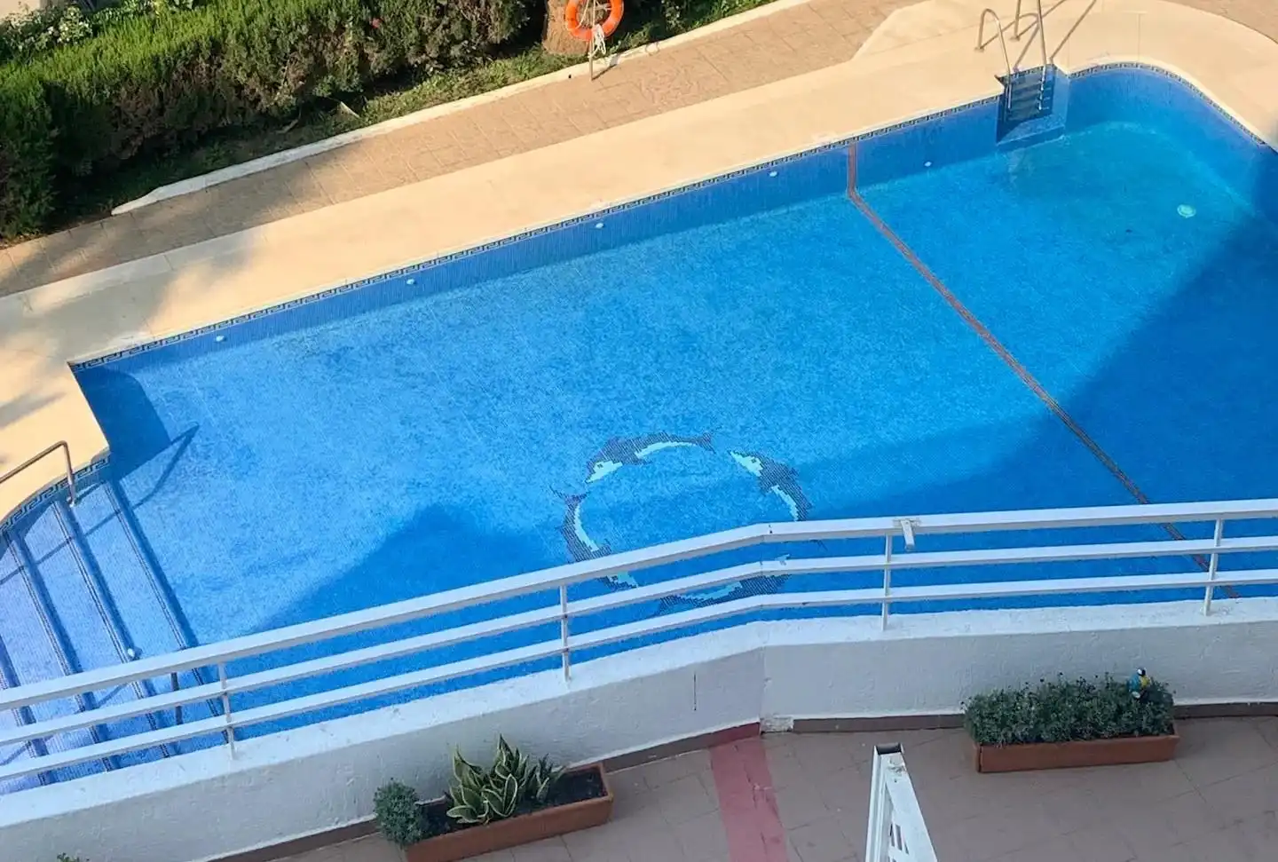 Piscina de Apartamento de alquiler en Mijas con Jardín privado, Terraza y Trastero