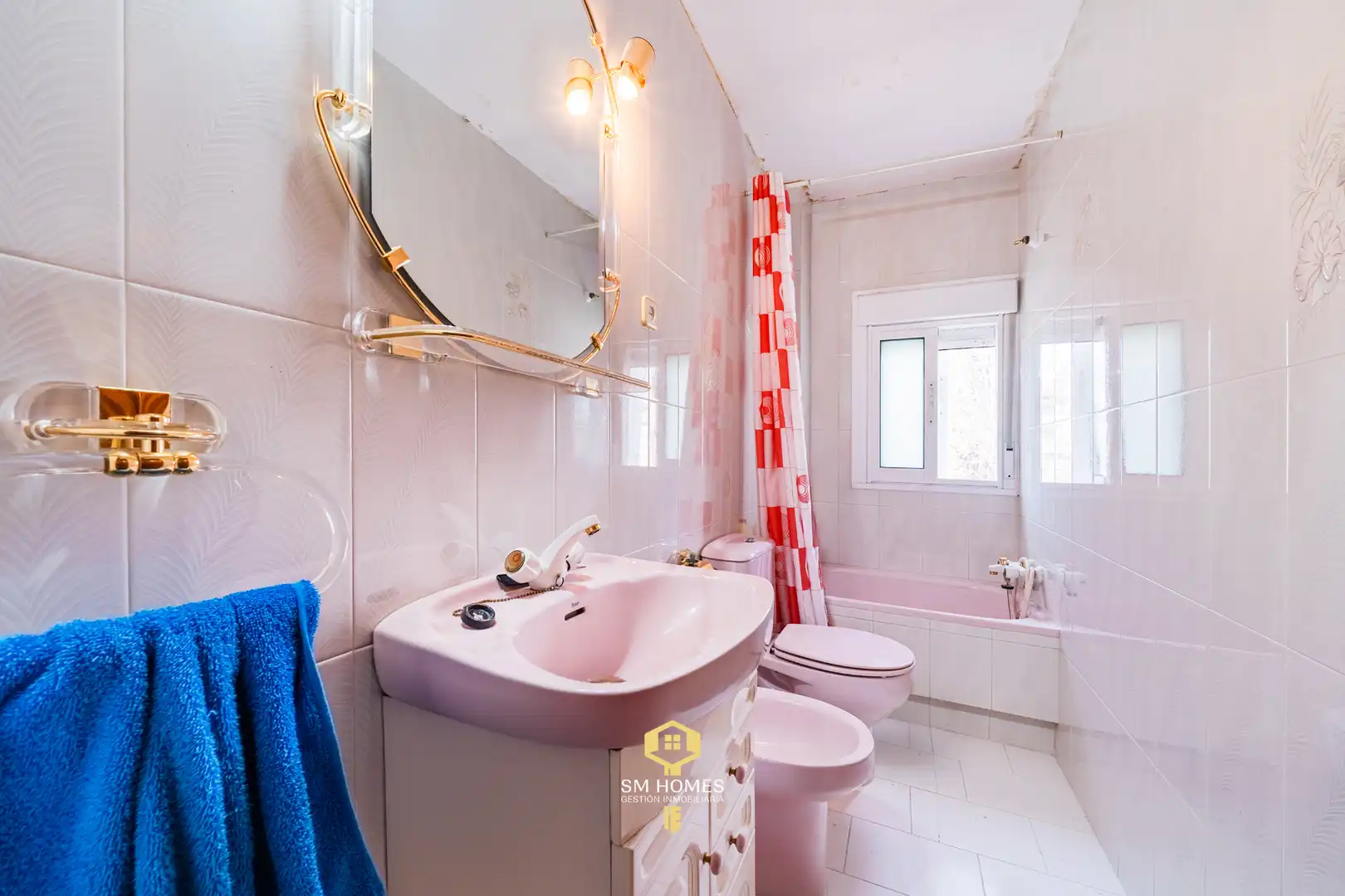 Badezimmer von Wohnung zum Verkauf in Coslada mit Terrasse, Möbliert und Ofen