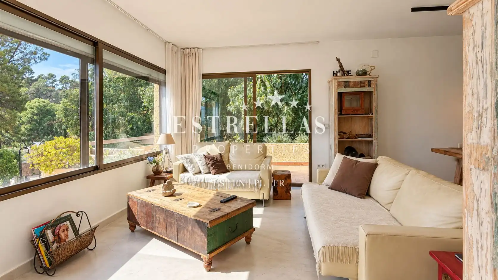 Sala de estar de Apartamento en venta en Altea con Aire acondicionado, Calefacción y Jardín privado