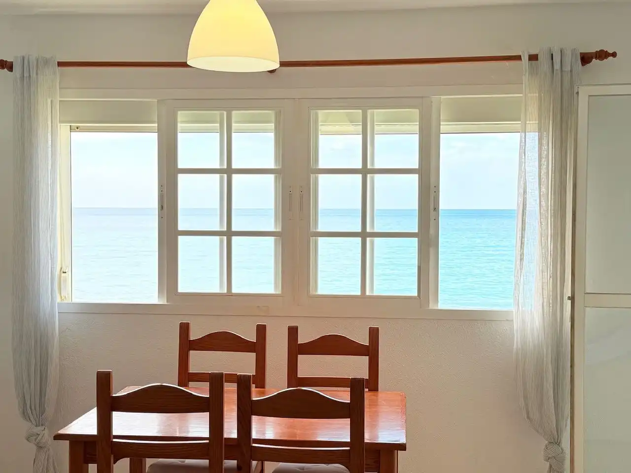 Dining room of Flat for sale in Torrox  with Furnished