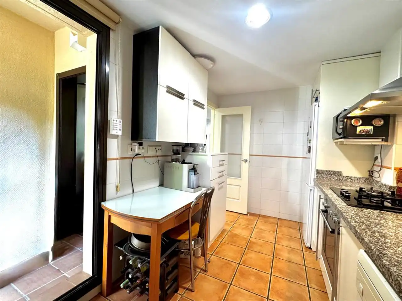 Kitchen of Houses for sale in Finestrat  with Air Conditioner, Private garden and Swimming Pool