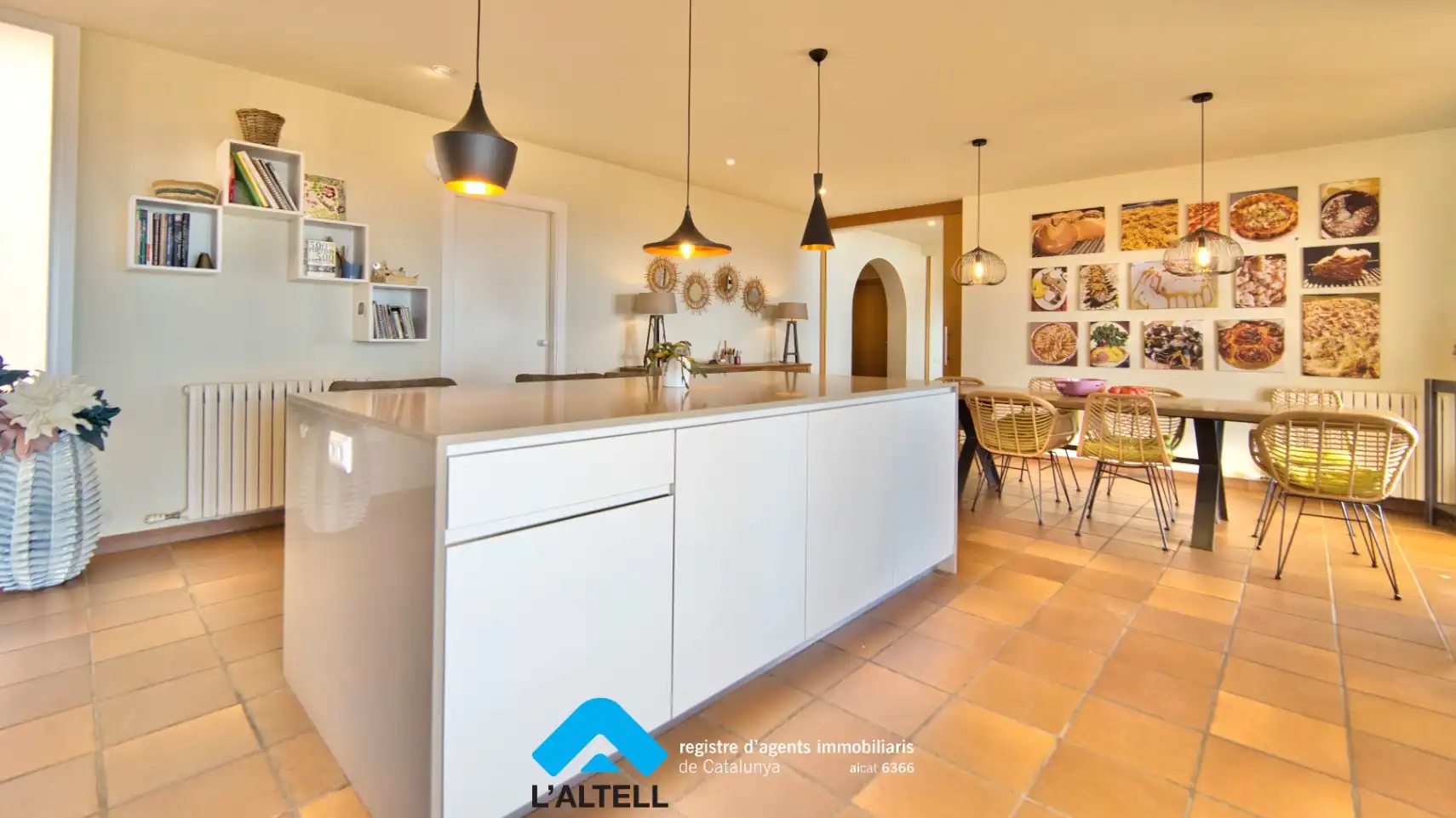 Cocina de Casa o chalet en venta en L'Ametlla del Vallès con Aire acondicionado, Calefacción y Jardín privado
