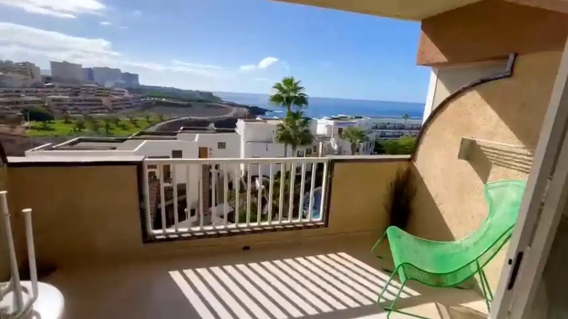 Balcony of Apartments for sale in Adeje  with Terrace, Furnished and Oven