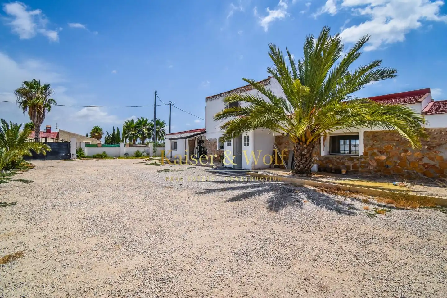Vista exterior de Finca rústica en venta en Crevillent con Jardín privado, Terraza y Piscina