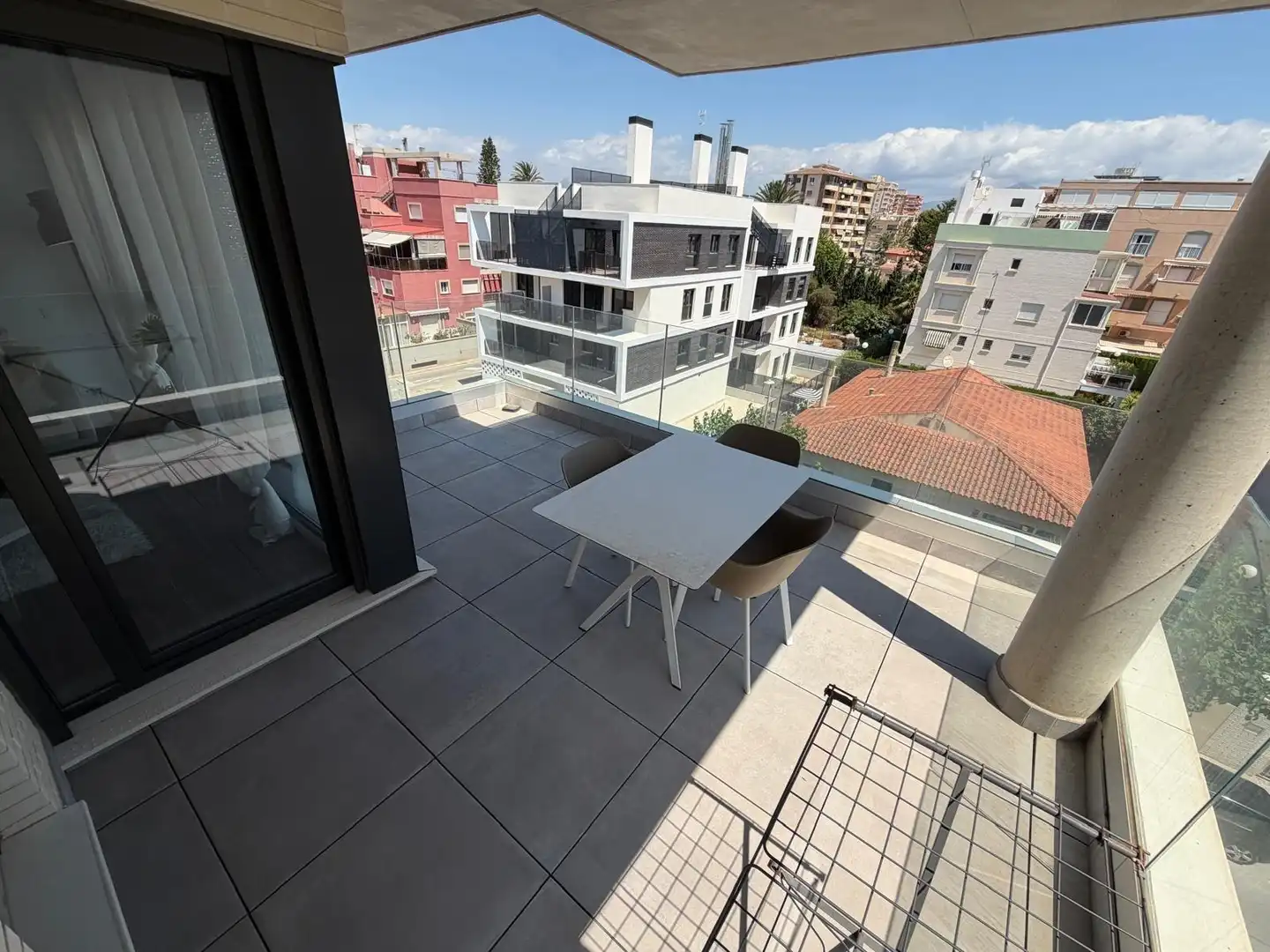 Terrace of Flat for rent in Playa Muchavista