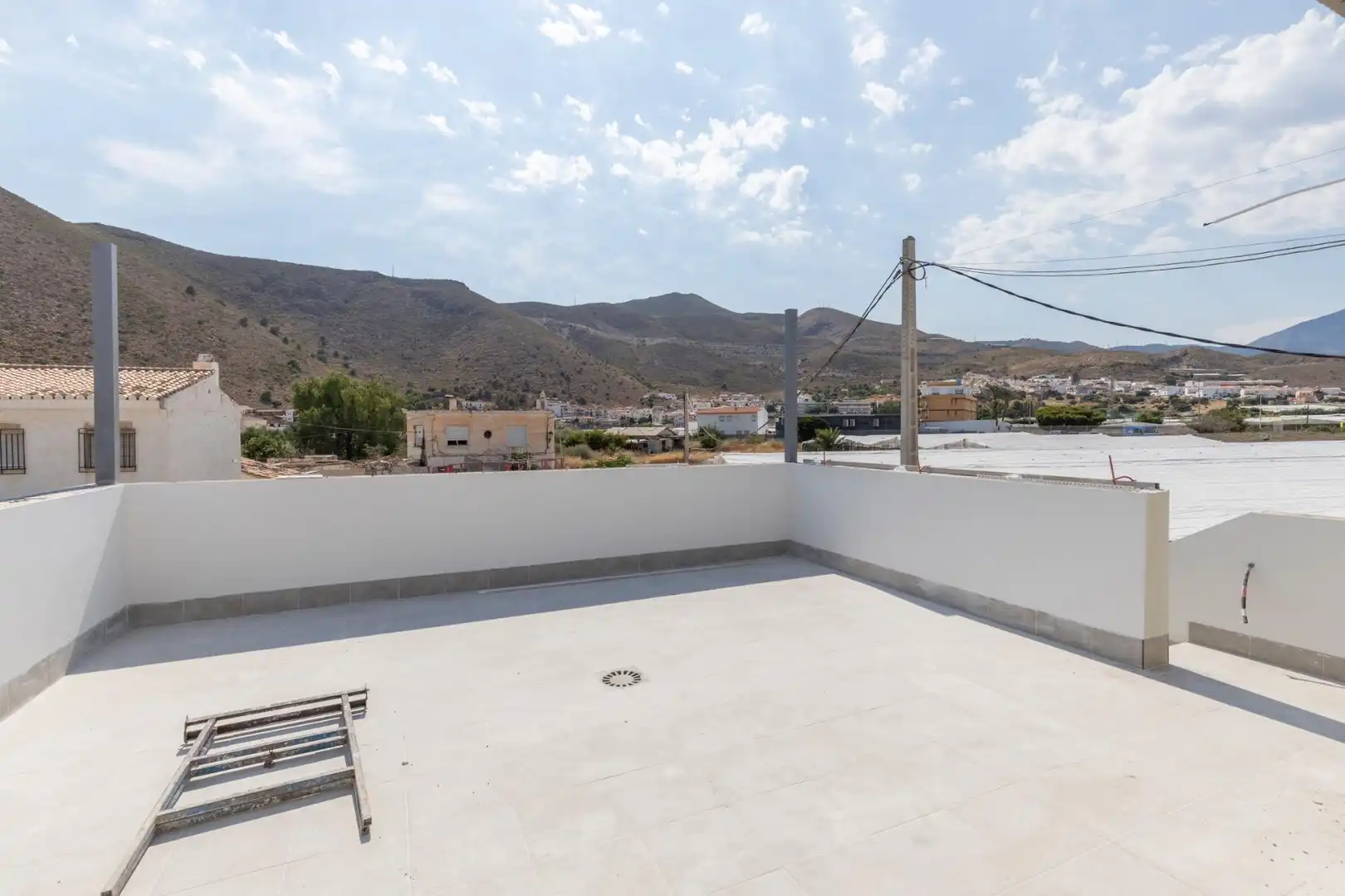 Terrace of Flat for sale in Gualchos  with Air Conditioner, Heating and Private garden