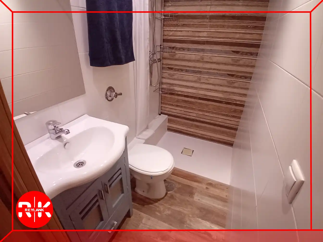 Baño de Piso de alquiler en Coslada con Aire acondicionado, Calefacción y Terraza